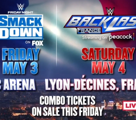 Grosse chute des prix des billets pour WWE Backlash France à 2 semaines du show