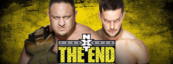 NXT TakeOver The End Poster