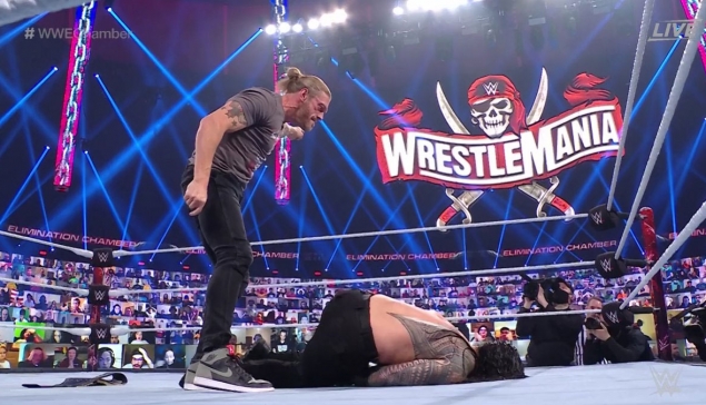 Edge prend sa décision pour WrestleMania 37 à Elimination Chamber