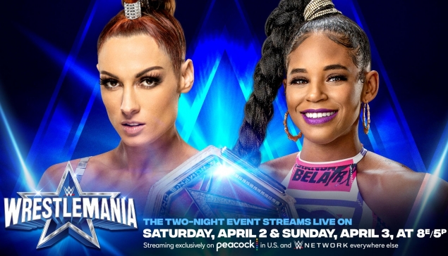 Becky Lynch vs Bianca Belair - WrestleMania 38