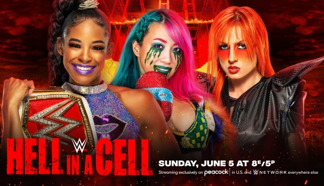 Bianca Belair vs Becky Lynch vs Asuka - WWE Hell in a Cell 2022