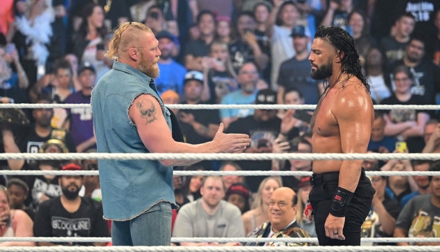 Brock Lesnar de retour vs Roman Reigns