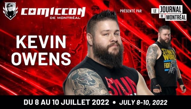 Kevin Owens sera au Comiccon de Montréal 2022