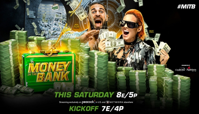 Carte de WWE Money in the Bank 2022