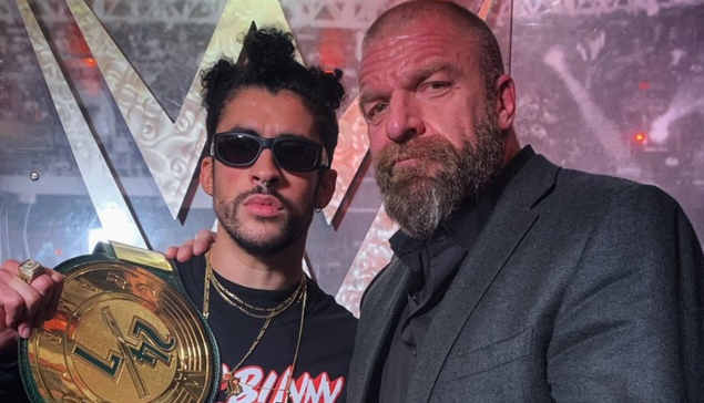 Triple H va bientôt s'entretenir avec Bad Bunny en vue d'un retour à la WWE