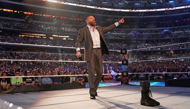 Triple H devait affronter Gable Steveson à WrestleMania 38