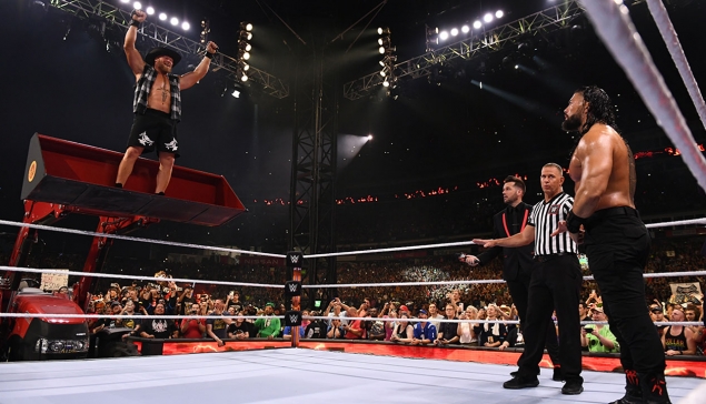 Roman Reigns s'exprime sur son attrapé spectaculaire à SummerSlam 2022