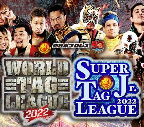 Carte du jour 12 de la NJPW World Tag League 2022 & NJPW Super Junior Tag League 2022