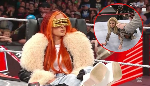 WWE RAW : À quoi faisait référence Becky Lynch avec le ''WOOF WOOF'' de Trish Stratus ?