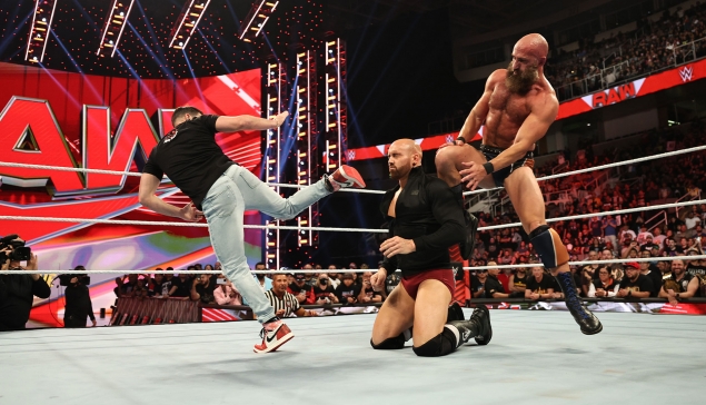 Johnny Gargano retrouve Tommaso Ciampa à WWE RAW