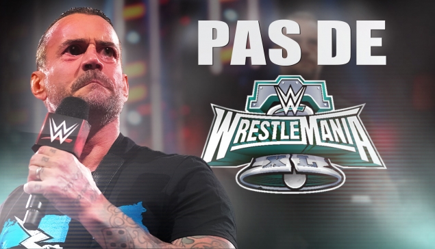 CM Punk blessé, il doit rater WrestleMania 40 😨 