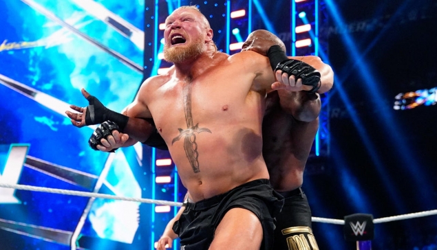 Brock Lesnar retiré de l'intro de la WWE