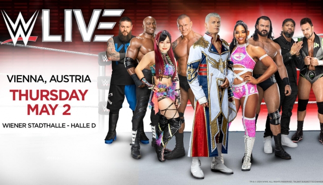 La WWE annonce un show à Vienne avant Backlash France