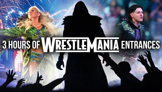 3 heures d'entrées à WrestleMania