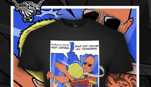 Catch Mode : La claque de The Rock sur Cody Rhodes en t-shirt 
