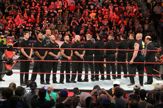 Goldberg et Brock Lesnar RAW du 14 11 2016