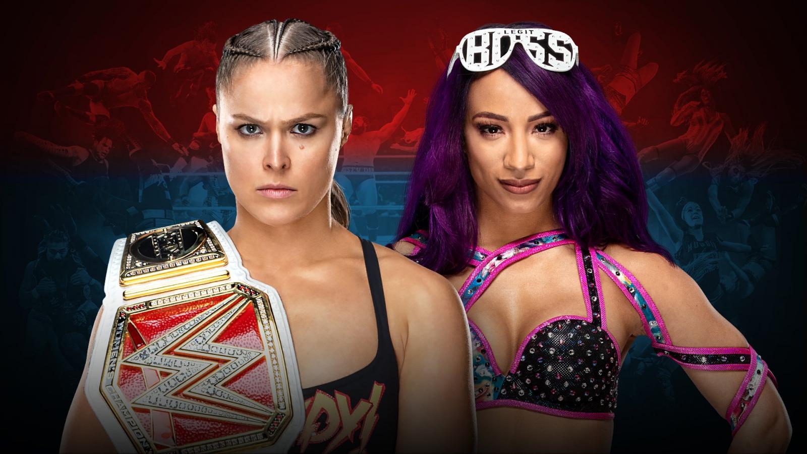 Ronda Rousey vs Sasha Banks