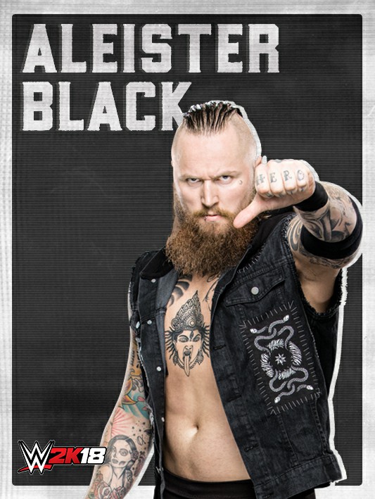 WWE 2K18 Aleister Black