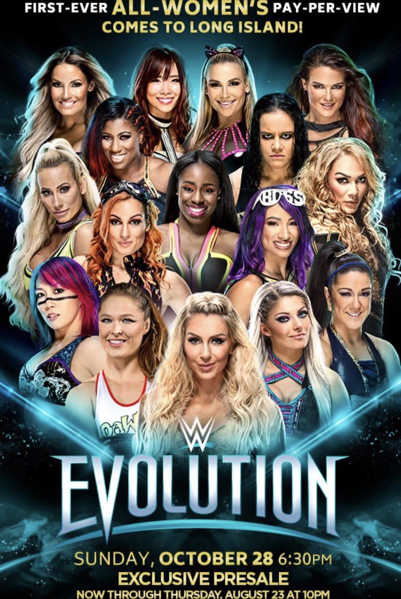 WWE Evolution Poster