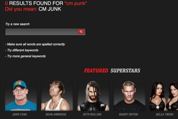WWE Shop CM Junk