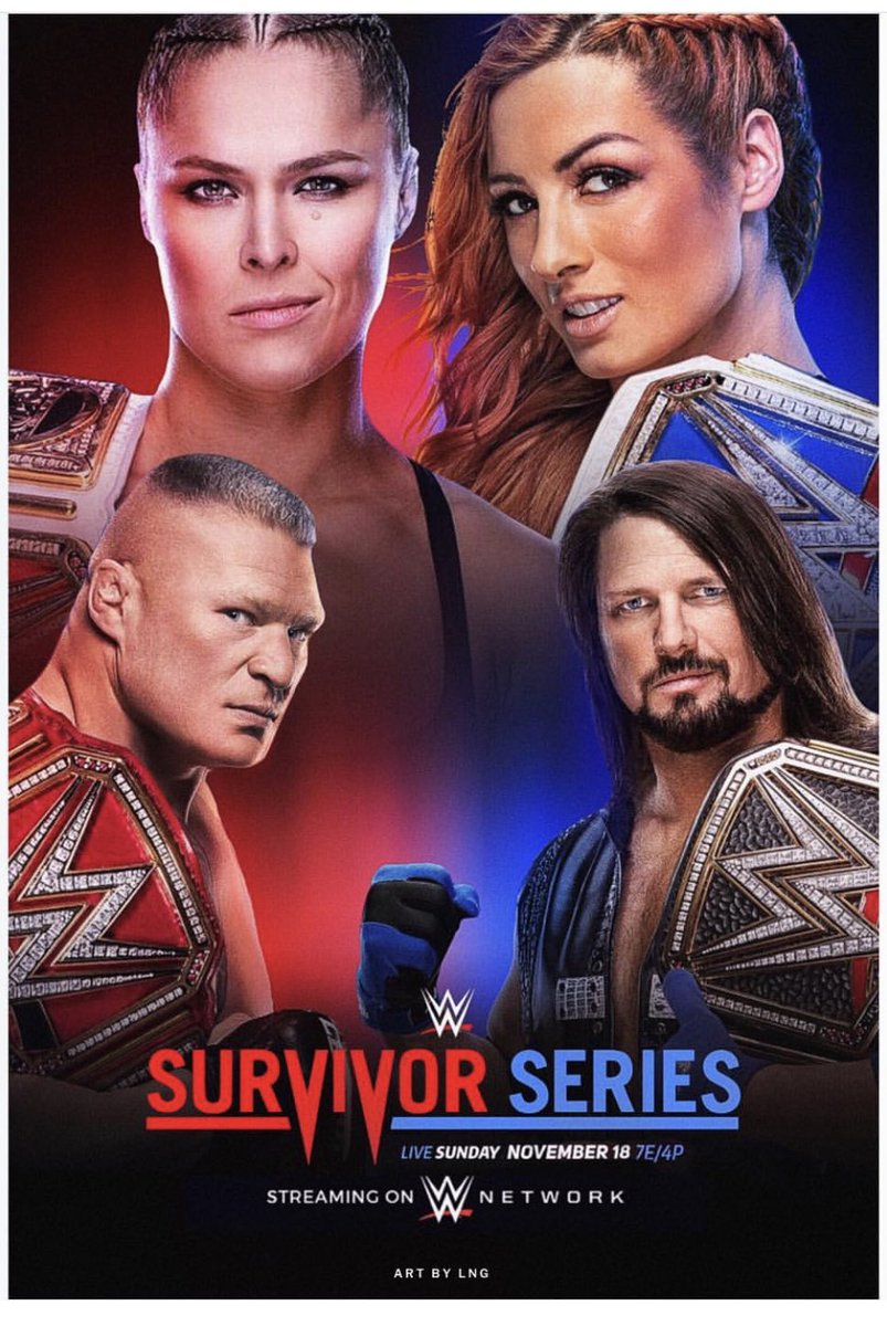survivor series 2018 poster